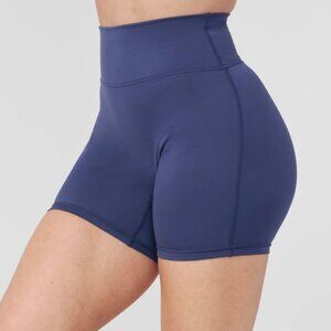 YoungLA Level Up Blue Bike Shorts Size Small